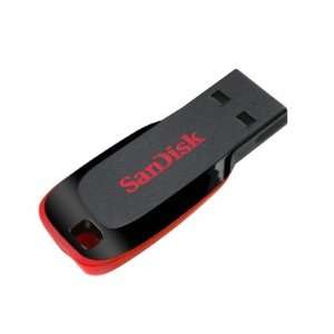  SANDISK Flash Drive, USB 2.0, 2GB, Cruzer Blade 