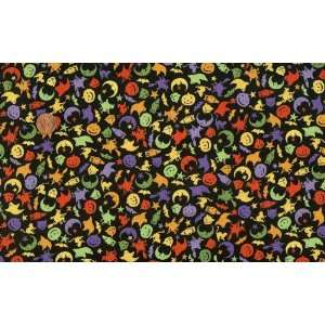 Marcus Brothers Tricks and Treats Halloween Allover Cotton Fabric By 