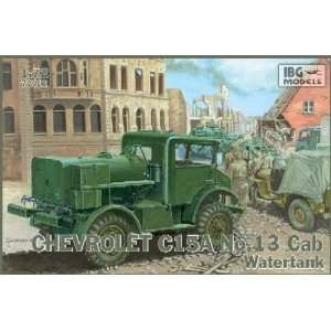   Chevrolet C15A No. Cab 13 Water Tank Military Truck Kit Toys & Games