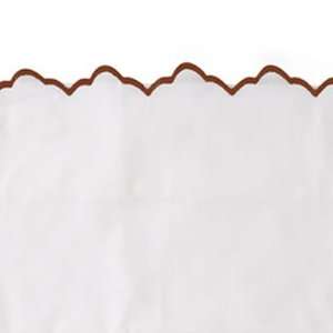 Serena & Lily Scallop Twin Sheet Set (Chocolate)