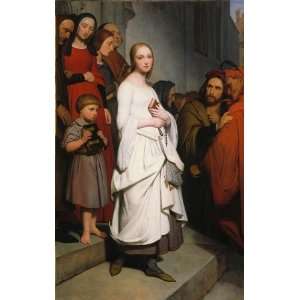  Hand Made Oil Reproduction   Ary Scheffer   24 x 38 inches 