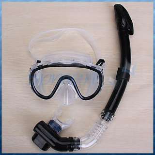 Black Swimming SWIM DIVING SNORKELING Scuba Anti Fog Goggles Mask 