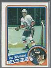 1984   85 TOPPS PAT LaFONTAINE ROOKIE # 96  