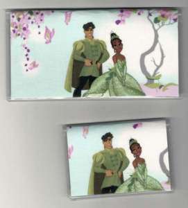 Checkbook Cover Debit Set w Disney Princess Frog Fabric  