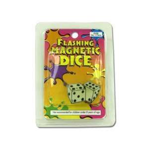 12pk magnetic flashing dice pin Pack Of 72 