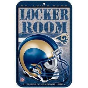 St Louis Rams Locker Room Sign *SALE*