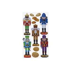  Sticko Christmas Stickers Nutcrackers