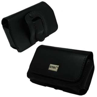 for Blackberry Torch Case Cover Smoke+Leather Pouch  