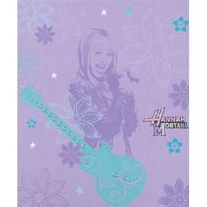   Hannah Montana Microfiber Fleece Musical Throw Blanket