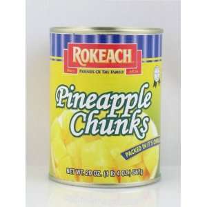 Rokeach Pineapple Chunks Grocery & Gourmet Food