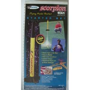   Scorpion E2X Series Flying Model Rocket Starter Set Toys & Games