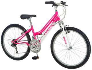 Pacific 24 Girl’s Exploit Mountain Bike Bicycle   Bubble gum pink 
