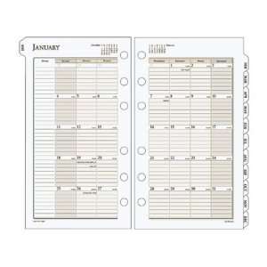  Day Runner PRO 2011 Recycled Weekly/Monthly Planning Pages 