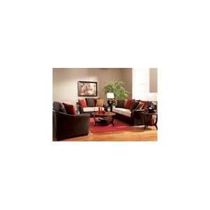  Lily 2 Piece Sofa Set in Vinyl/Microfiber Cover by Coaster 