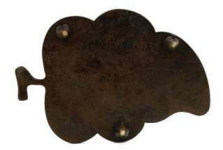 Item 19th Century Chinese Bronze Leaf Shape Stand
