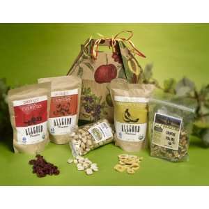 Organic Snack Attack Health Gift Basket  Grocery & Gourmet 