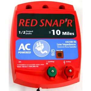  Red Snapr EAC10M RS 10 Mile AC Low Impedance Fence 