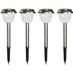  E Way So613 4 Pack Of Four 2 Led Solar Powered Outdoor 