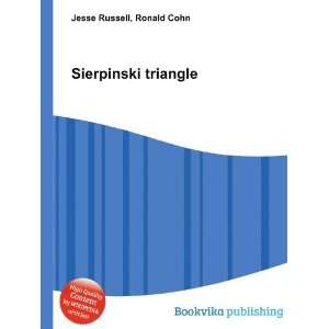  Sierpinski triangle Ronald Cohn Jesse Russell Books