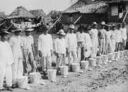 early 1900s photo Cholera Squad, Philippines  