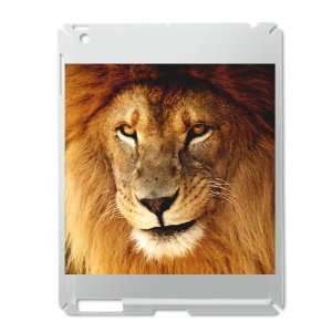  iPad 2 Case Silver of Male Lion Smirk 