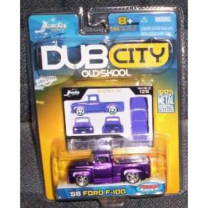  DUB City Oldschool 56 Ford F 150 Purple Toys & Games