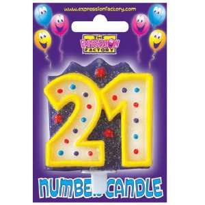  expression factory 21st birthday candle