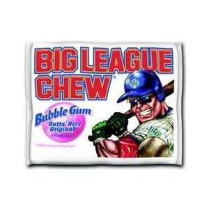 BIG LEAGUE CHEW (bubble gum) ORIGINAL 12 pack  Grocery 