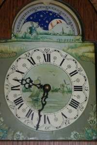 Antique Dutch Schippertje wall clock.  