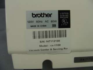 Brother VX 1100 Deluxe Sewing Machine  