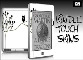 Kindle Touch 6 E Ink Skin Decal Netbook eReader Tablet #139  