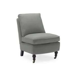  Williams Sonoma Home Kate Slipper Chair, Tuscan Leather 
