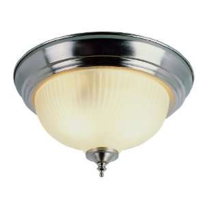   Classic Two Light Down Lighting Flush Mount Ceiling Fixture Home