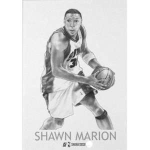  Shawn Marion Phoenix Suns 5x7 Unframed Print Sports 