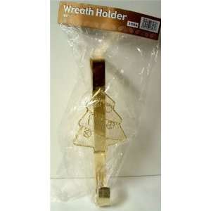 Gold Wreath Holder with Tree Case Pack 72   323274