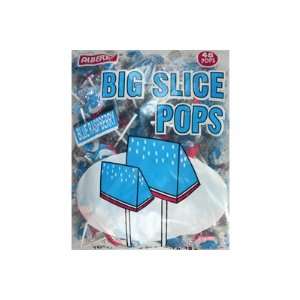 Big Slice Pop Blue Raspberry 48 Pop Bag  Grocery & Gourmet 