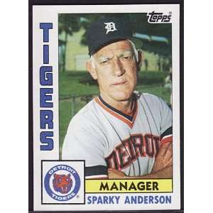  1984 Topps #259 Sparky Anderson [Misc.]