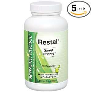  Botanic Choice Restel Herbal Sleep Support, 60 Capsules 