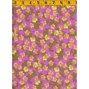  Fabric Martha Negley Plum Flower Sprinkles Arts, Crafts & Sewing