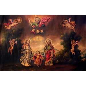  Holy Family with Angels and Cherubim