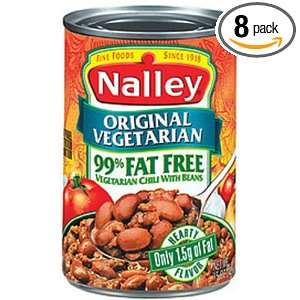 Nalley 99% Fat Free Chili, 15 Ounce (Pack of 8)  Grocery 