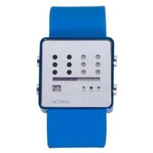  Nooka Zot Aluminum Watch Blue, One Size
