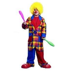  Clubbers the Clown Child Halloween Costume Size Large 