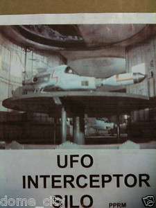 UFO Silo resin kit for displaying Konami Interceptor Gerry Anderson 