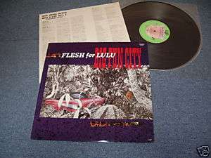 FLESH FOR LULU Japan 1986 NM LP BIG FUN CITY  