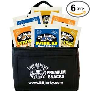Buffalo Bills 7oz Ole Smokies 6 Pack Gift Cooler (filled with six 7oz 