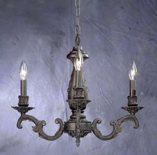 tuscan collection classic 3 light candelabra chandelier model 13063