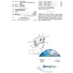  NEW Patent CD for COIFFURE PROTECTOR 