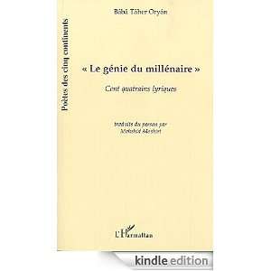   ) (French Edition) Bâbâ Tâher Oryân  Kindle Store