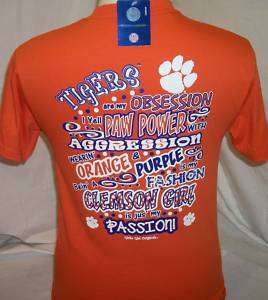 Clemson Youth T shirt Clemson Obsession  